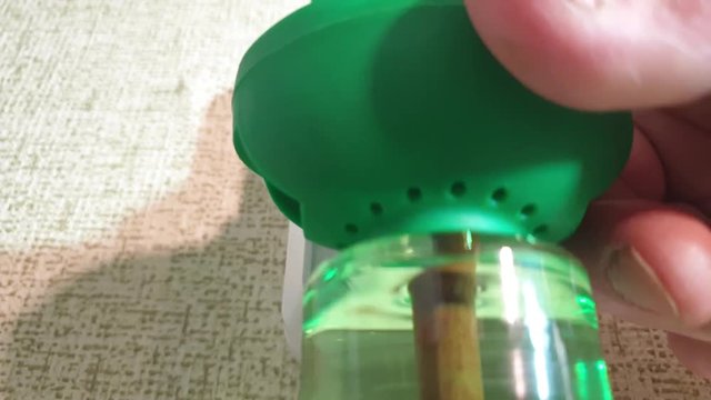 Electric fumigator for mosquito extermination. Anti-insect device.