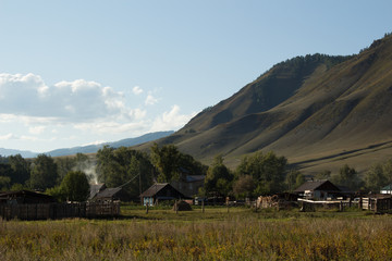 A small mountain village