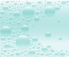 abstract background with bubbles