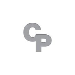 CP C P Letter Logo Design 