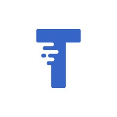 letter t logo illustration
