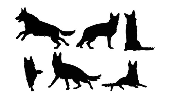 Deutscher Schäferhund Icons