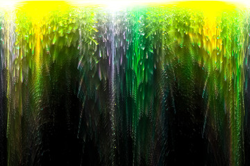 abstract digital fractal fantasy design