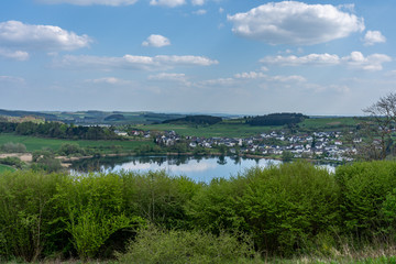 Schalkenmehrener Maar, Eifel, Deutschland