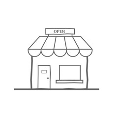 store icon on white