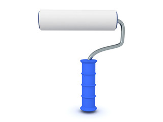 3D Rendering of paint roller