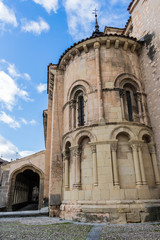 Fototapeta na wymiar old church in the historic center of the city
