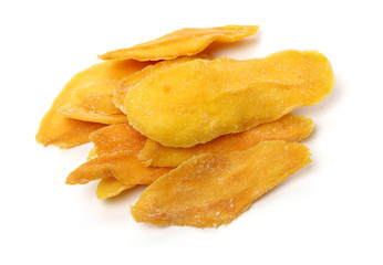 Mango. dry mango on the background