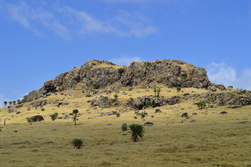 Ethiopia. Travel to Simien mountains. East African rift.