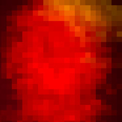 Fototapeta premium abstract red watercolor mosaic background texture