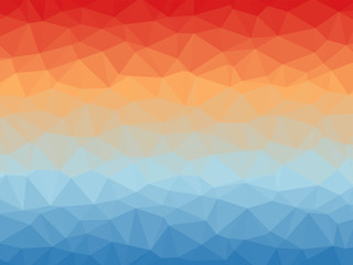 Fototapeta premium Abstract Triangle style gradient background illustration