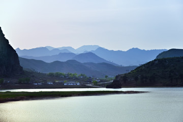 North Korea. Countryside