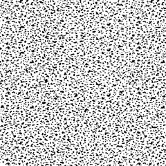 Abstract artistic paint splashes and blots seamless pattern. Black and white hand drawn splash textured background. Design for print, fabrics, textile, wrapping paper, wallpaper