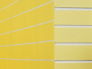 yellow wall of building design