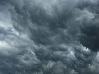 cloud storm on sky