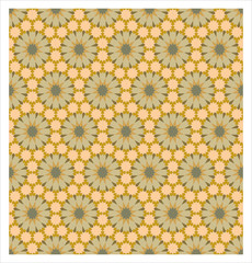 Fototapeta na wymiar Colorful floral patterns (seamlessly tiling).Seamless pattern can be used for wallpaper, pattern fills, web page background,surface textures. Floral seamless backgrounds combo.