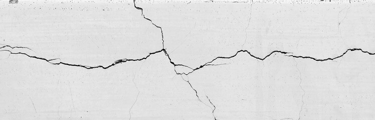 crack white wall texture