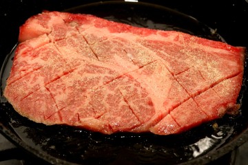 これから焼きます。