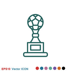 Foot ball, soccer icon sport objects for logo, vector sign symbol for design