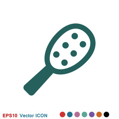 Hair brush icon logo, illustration, vector sign symbol for design
