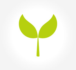 Plant icon symbol.