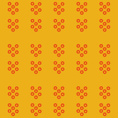 Pattern with Flowers. background - Illustration
