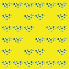 Pattern with Flowers. background - Illustration