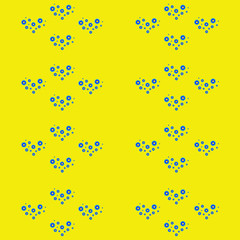Pattern with Flowers. background - Illustration
