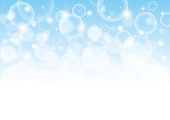 ハート キラキラ 背景 水色 Wall Mural Wallpaper Murals メガネ