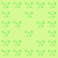 Pattern with Flowers. background - Illustration