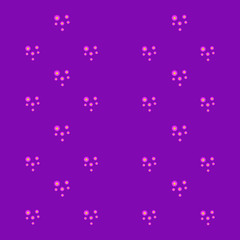 Pattern with Flowers. background - Illustration