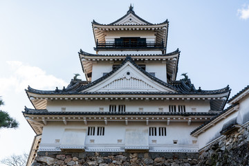 高知城の天守閣のイメージ