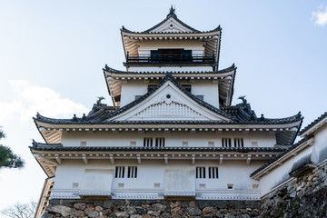 高知城の天守閣のイメージ