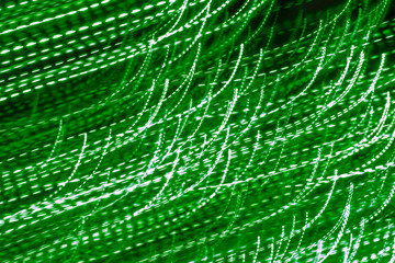 abstract background. white broken lines on green