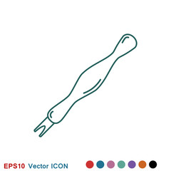 Manicure icon logo, illustration, vector sign symbol for design