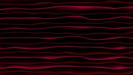 Abstract technology themed animation with undulating waves