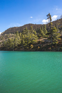 Dhumba Lake, Jomsom, Himalaya mountains of Nepal