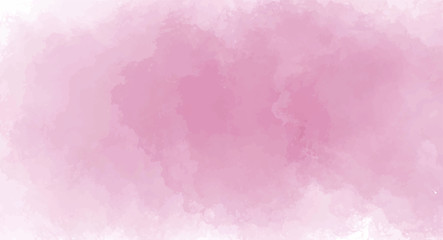 Abstract pink watercolor background for your design, watercolor background concept, vector.