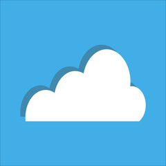 Cloud. Vector illustration