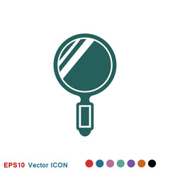 Mirror Icon vector logo, illustration, vector sign symbol for design