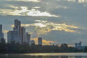 Obraz premium Lago Igapó Londrina Paraná