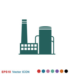 Oil storage tank icon logo, illustration, vector sign symbol for design