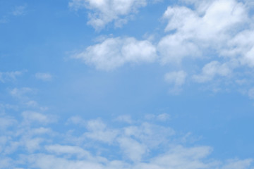 White soft cloud texture, Blue sky with white clouds in the morning for natural background concept.