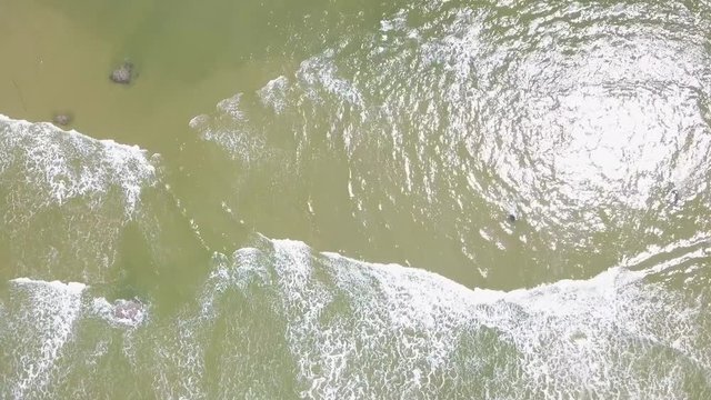 295 Pacific Northwest aerial birds eye view beach shore