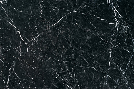 Copy space. Black marble textured background.