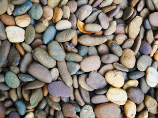 brown pebble stone background
