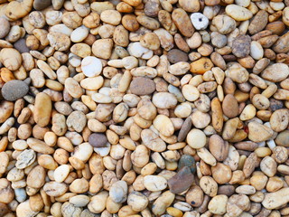 brown pebble stone background