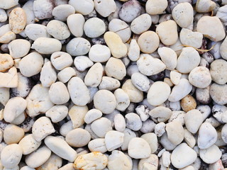 white pebble stones background
