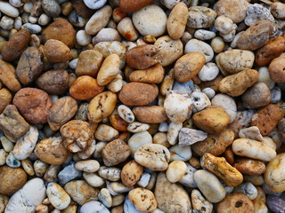 pebble stone nature background, smooth stone texture