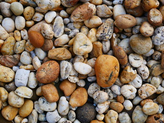 pebble stone nature background, smooth stone texture